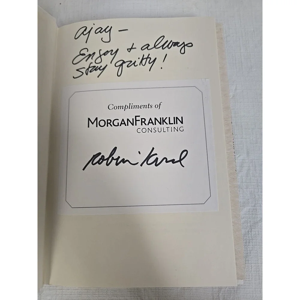 Grit to Great Linda Kaplan Thaler Robin Koval SIGNED FIRST EDITION